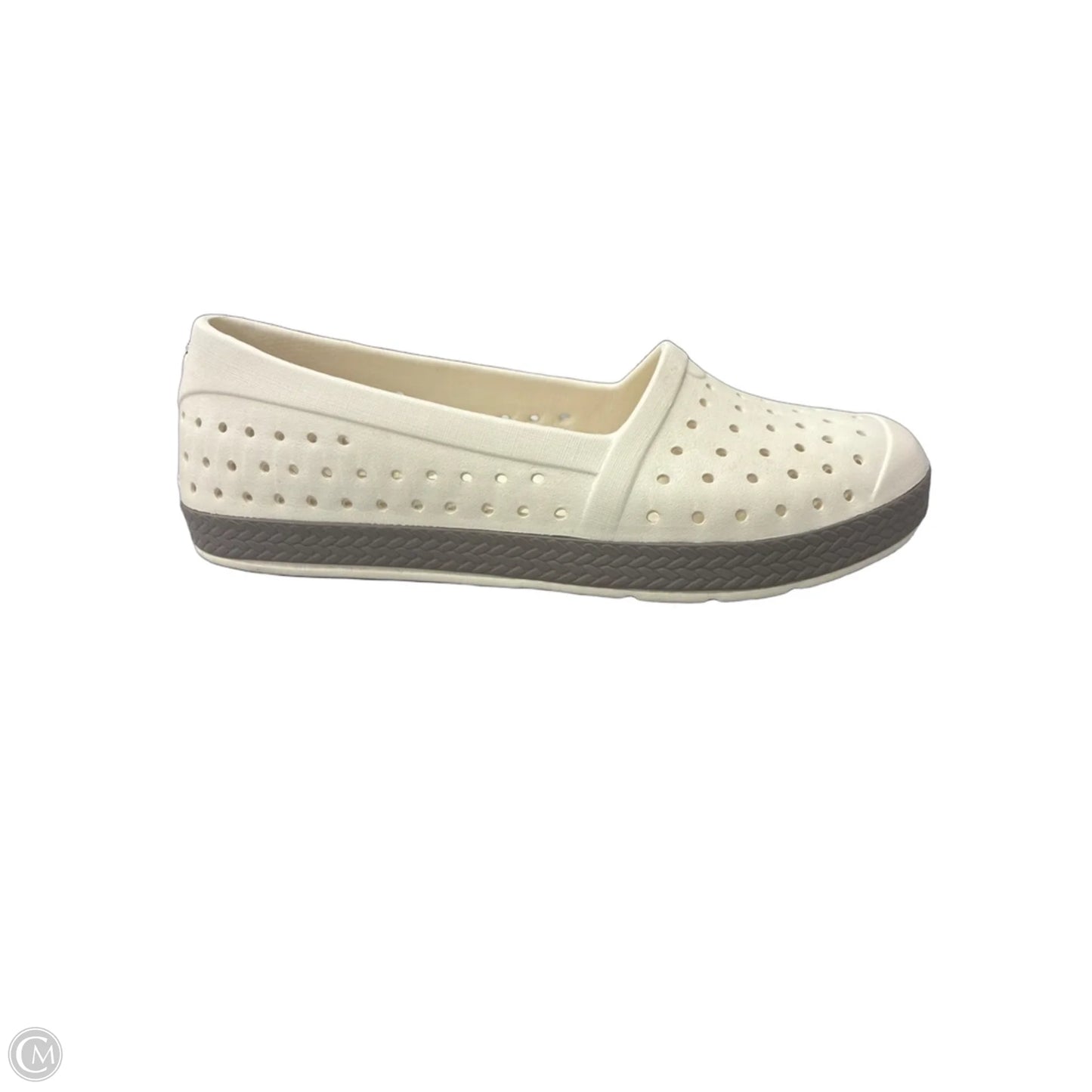 Shoes Flats By Clothes Mentor In Cream, Size: 9
