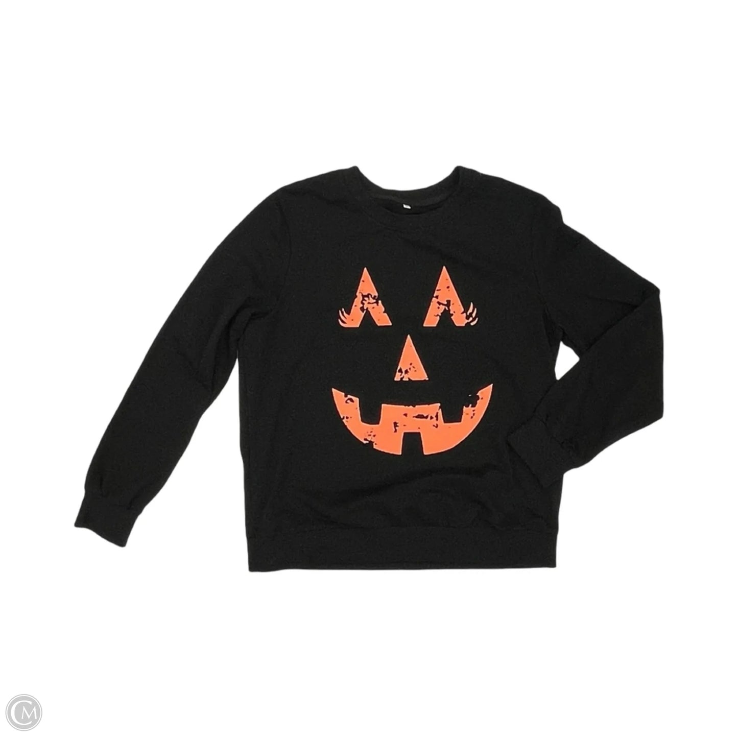 Top Long Sleeve By Clothes Mentor In Black, Size: L