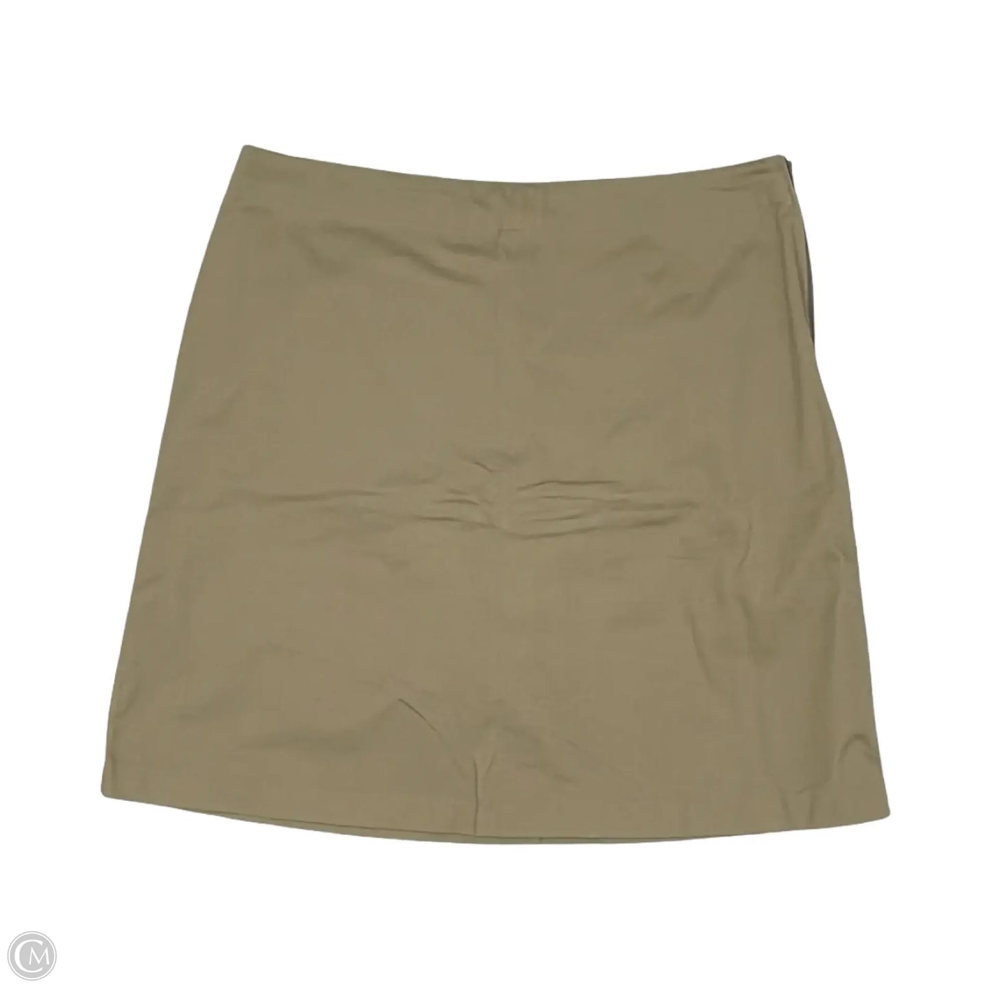Skort By Lands End In Tan, Size: 10
