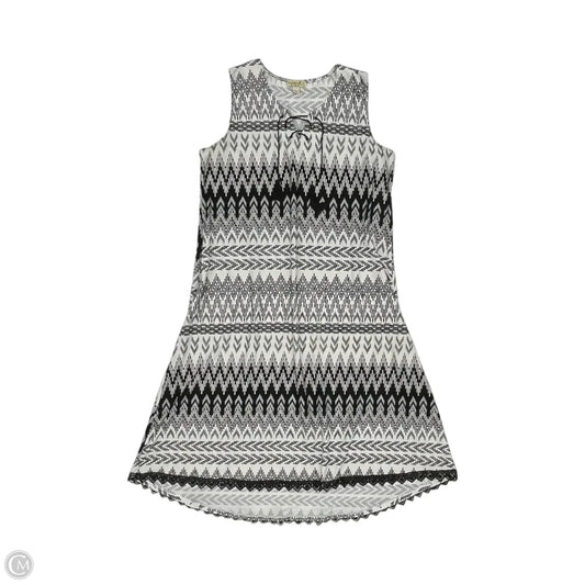Dress Casual Midi By One World In Black & White, Size: L