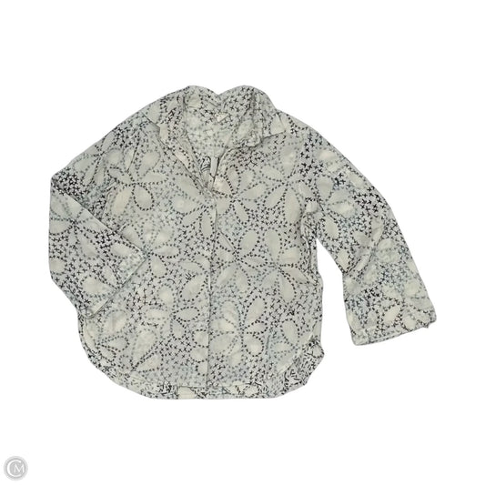 Blouse 3/4 Sleeve By Ivy Jane In Cream, Size: S