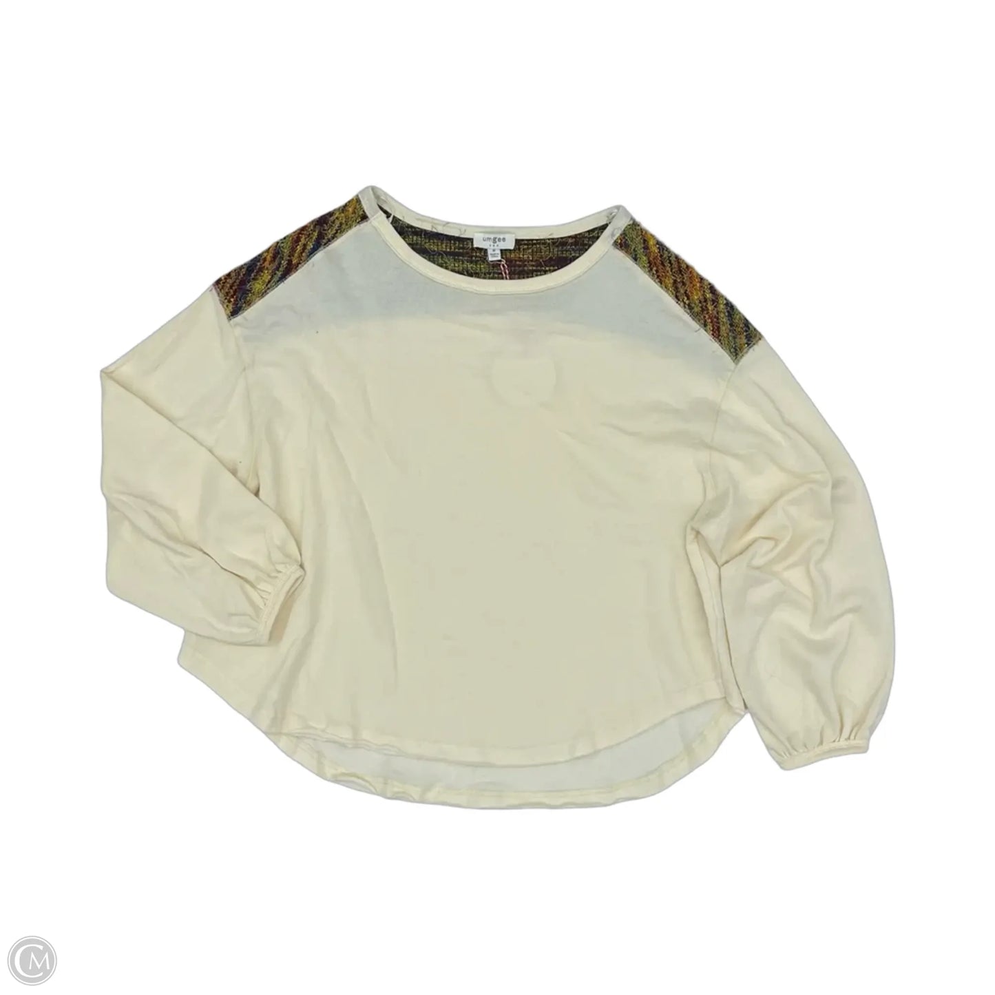 Top Long Sleeve By Umgee In Cream, Size: M