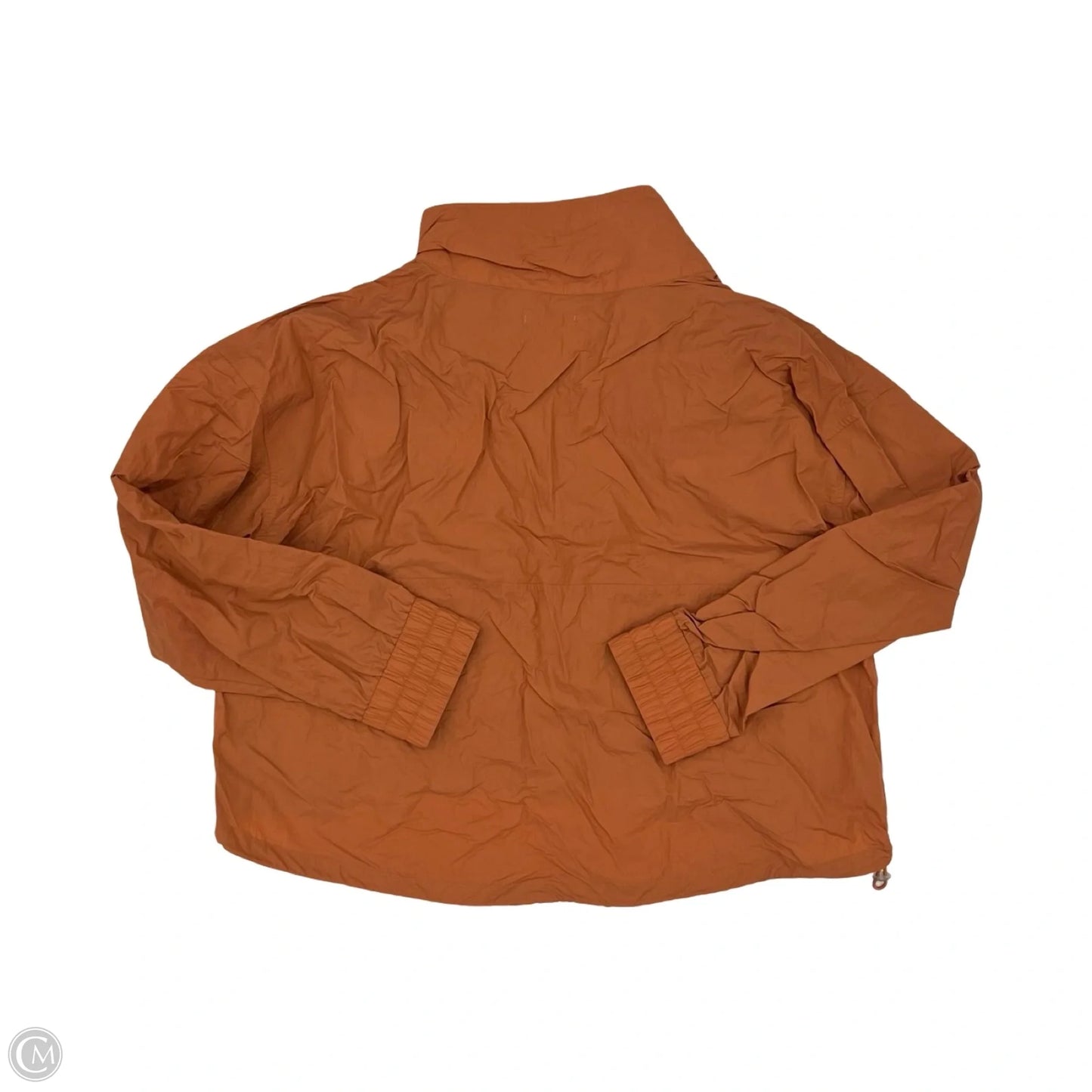 Athletic Jacket By Flx In Orange, Size: Xl
