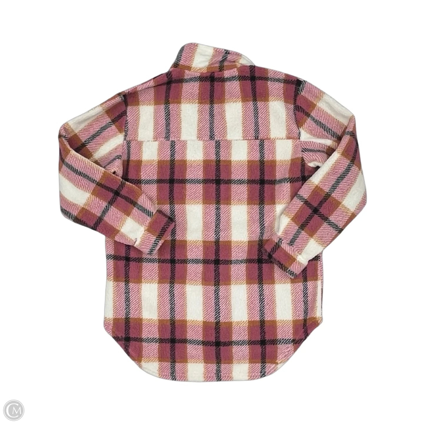 Jacket Other By Como Blu In Plaid Pattern, Size: M