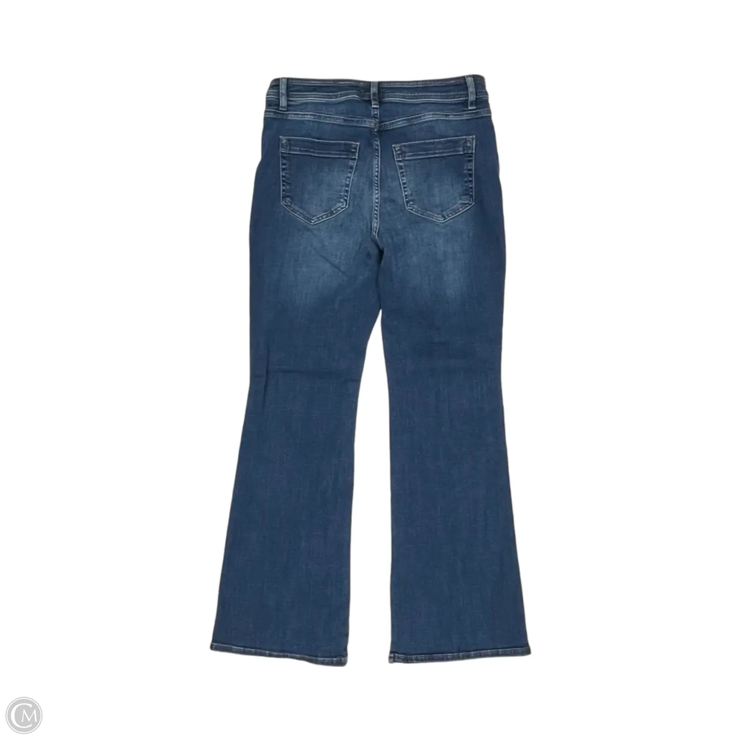 Jeans Flared By J. Jill In Blue Denim, Size: 8