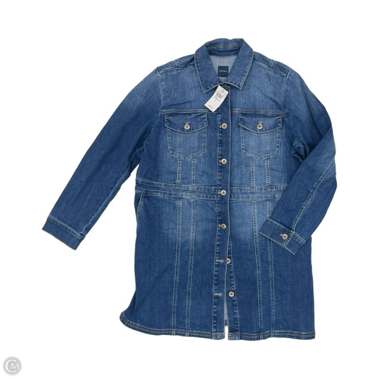 Jacket Denim By J. Jill In Blue Denim, Size: L