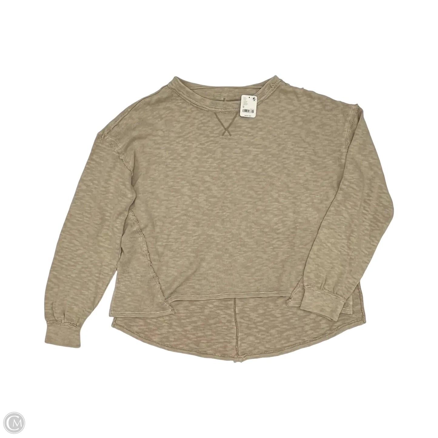 Top Long Sleeve By We The Free In Tan, Size: M