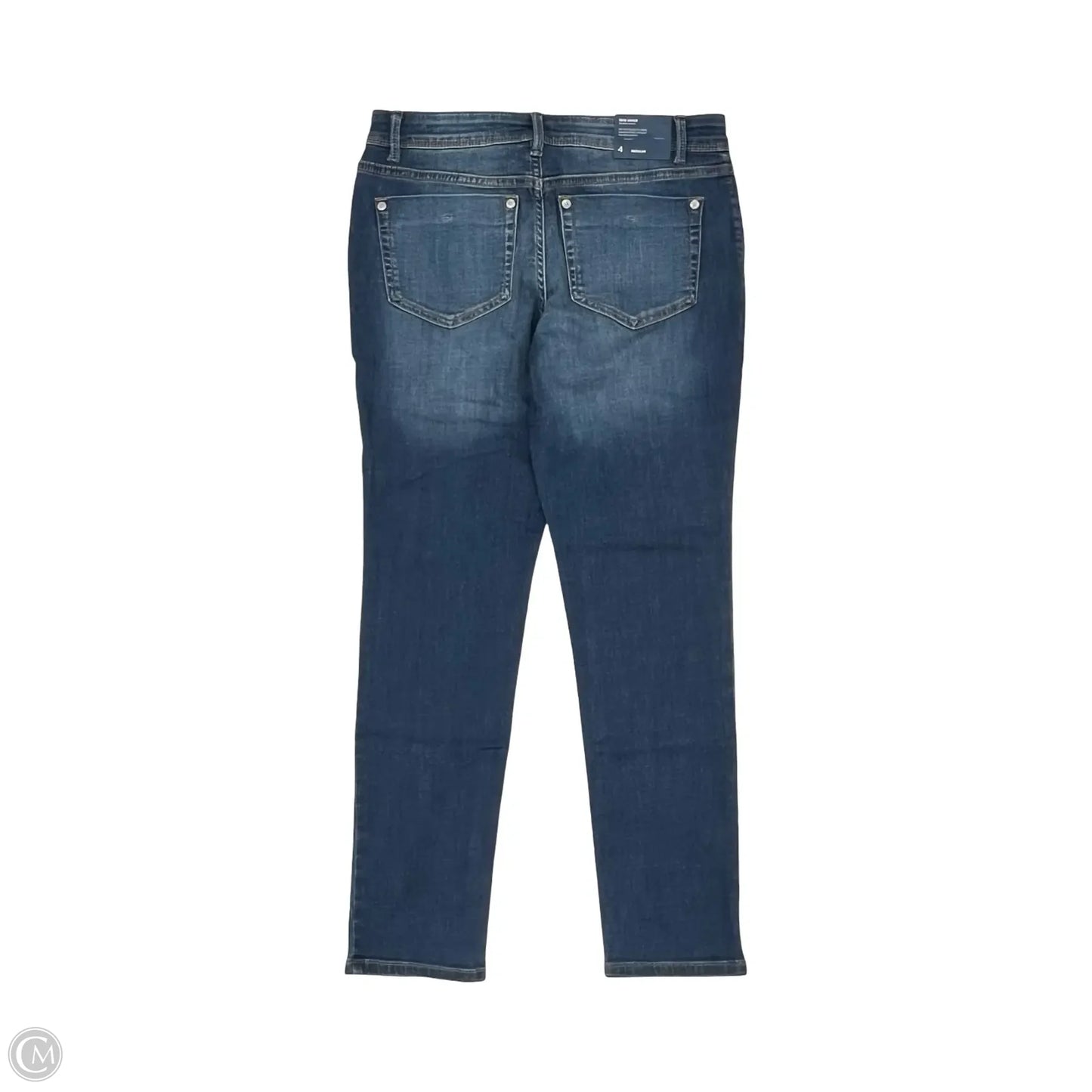 Jeans Straight By J. Jill In Blue Denim, Size: 4