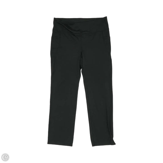 Athletic Pants By J. Jill In Black, Size: L