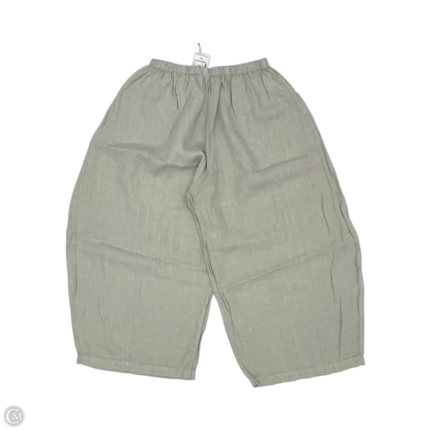 Pants Linen By Cmc In Tan, Size: M