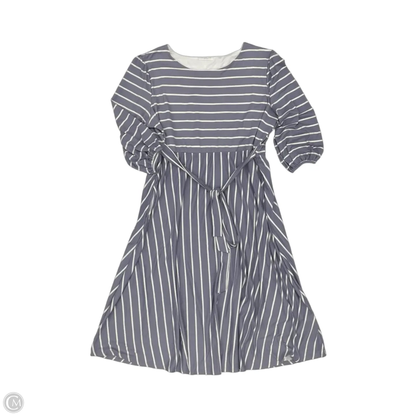 Dress Casual Midi By Chicsoul In Purple, Size: 3x