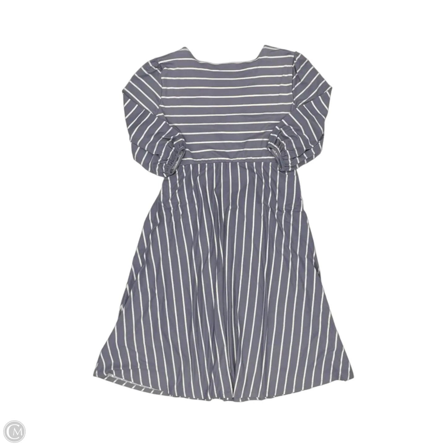 Dress Casual Midi By Chicsoul In Purple, Size: 3x