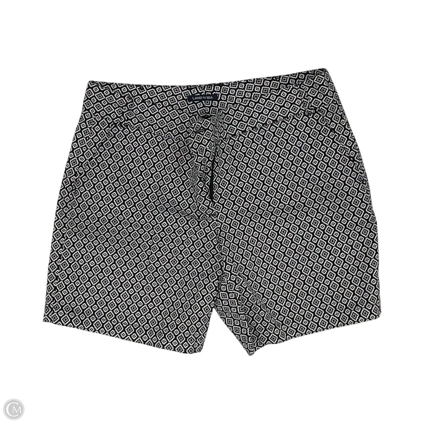 Shorts By Clothes Mentor In Black & White, Size: 10