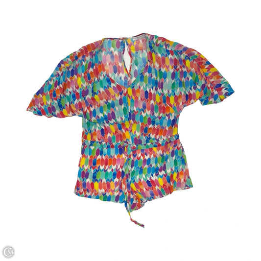 Romper By Clothes Mentor In Multi-colored, Size: M