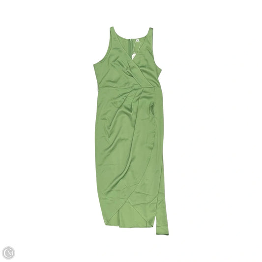 Dress Party Midi By Cme In Green, Size: M