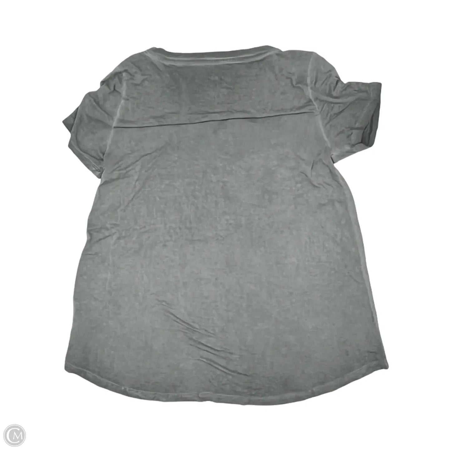Top Short Sleeve By American Eagle In Grey, Size: S