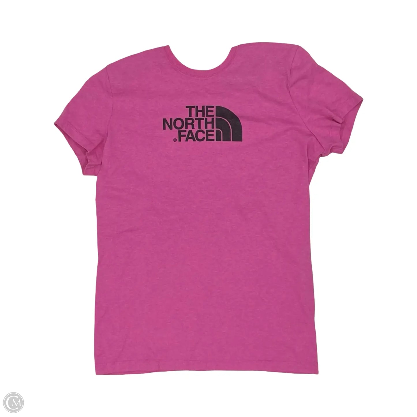 Athletic Top Short Sleeve By The North Face In Pink, Size: M