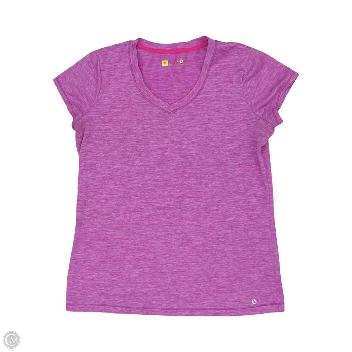 Athletic Top Short Sleeve By Xersion In Purple, Size: M