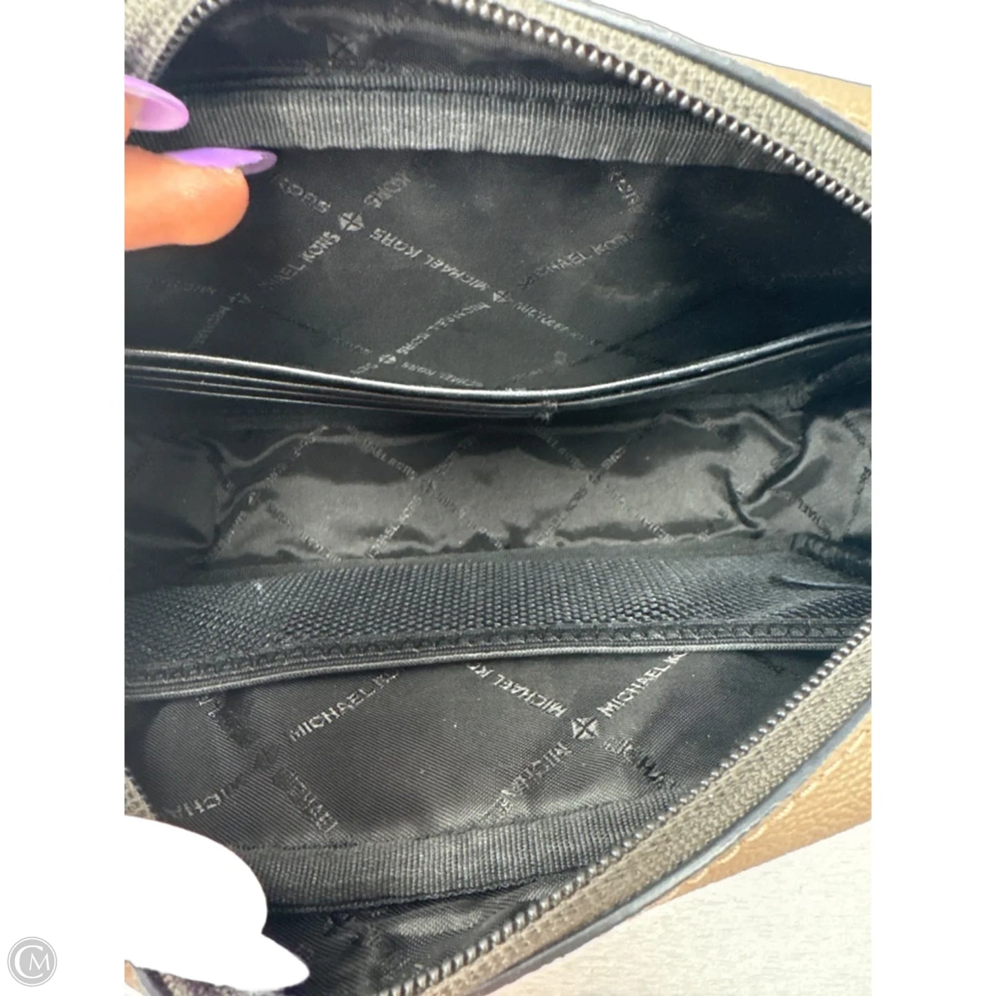 Crossbody Designer By Michael Kors, Size: Medium
