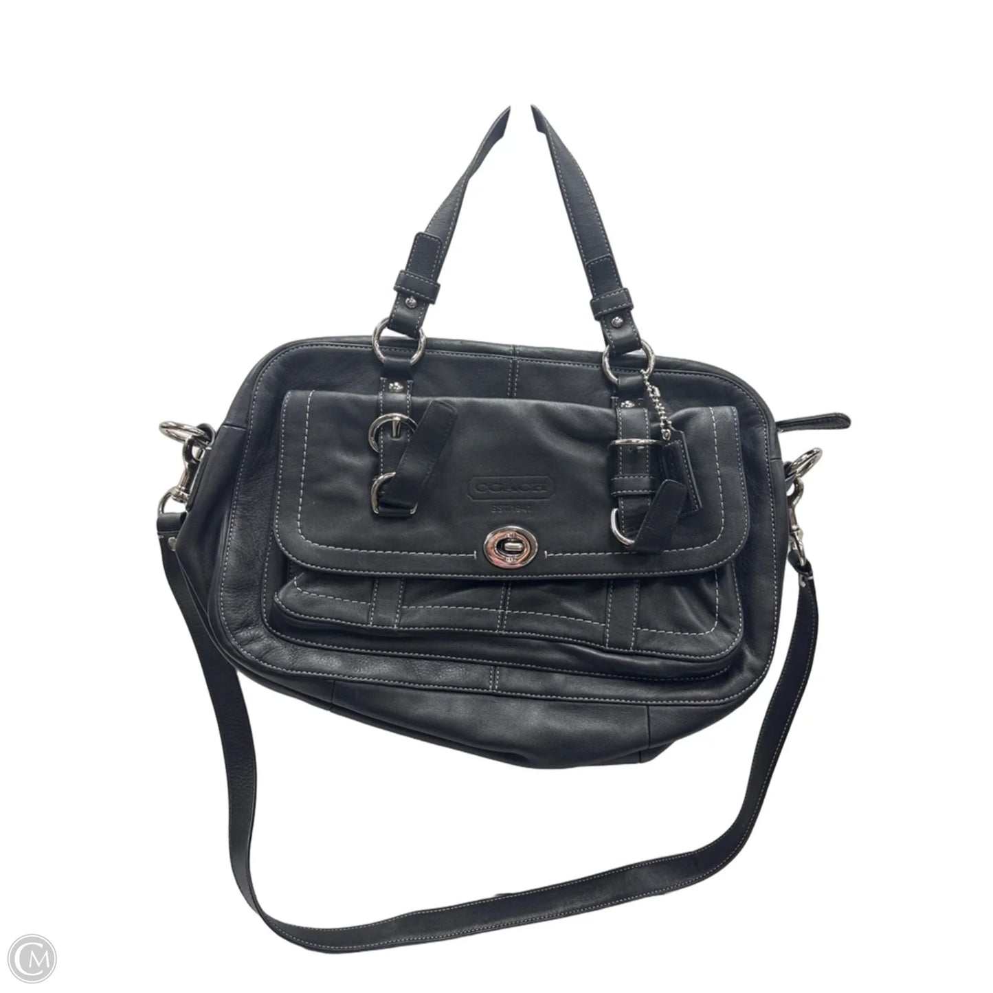 Handbag Designer By Coach, Size: Medium