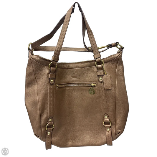 Handbag Designer By Coach, Size: Large