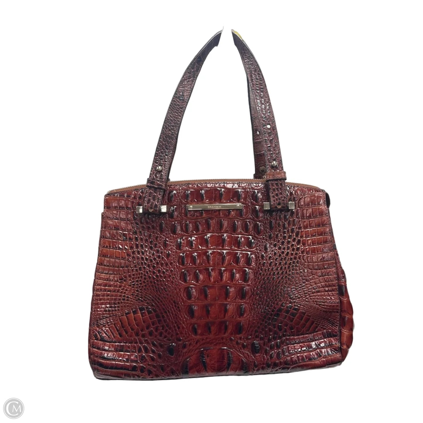 Handbag Designer By Brahmin, Size: Medium