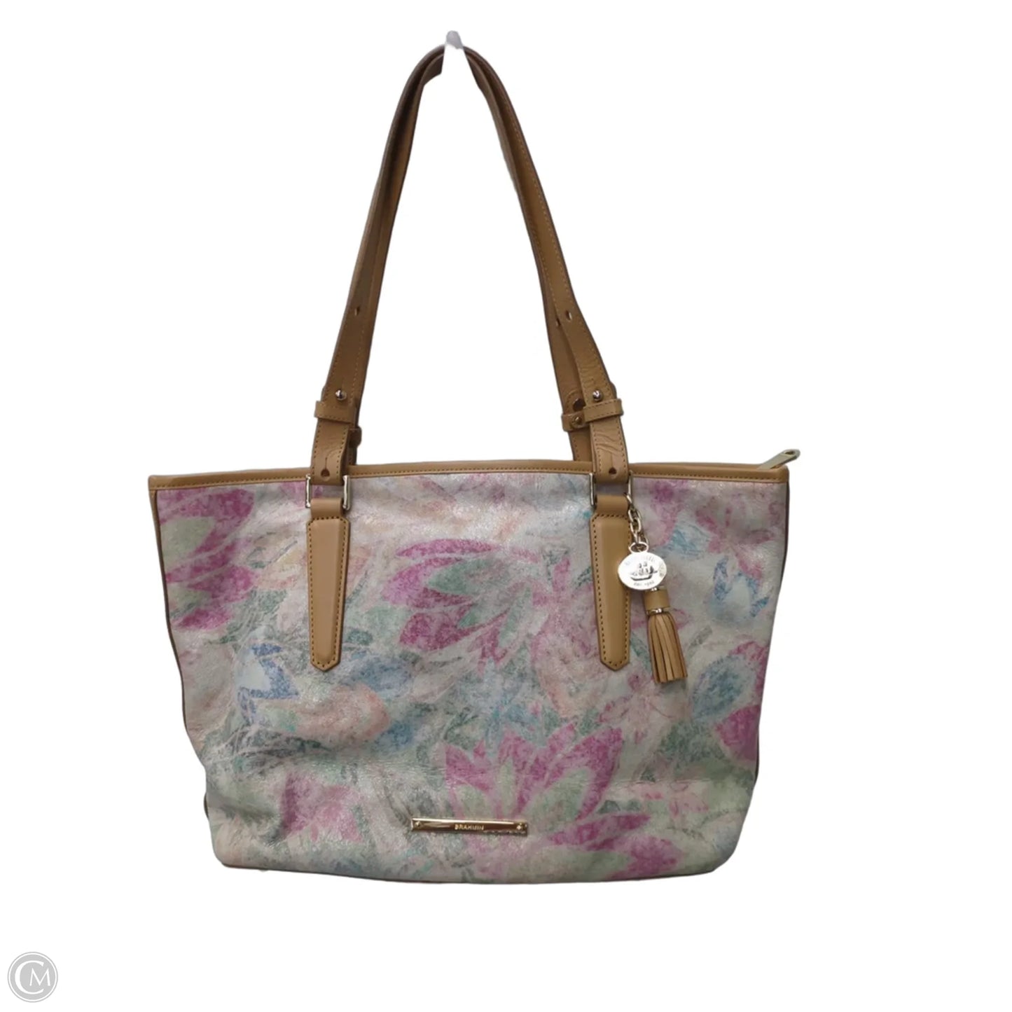 Handbag Designer By Brahmin, Size: Medium