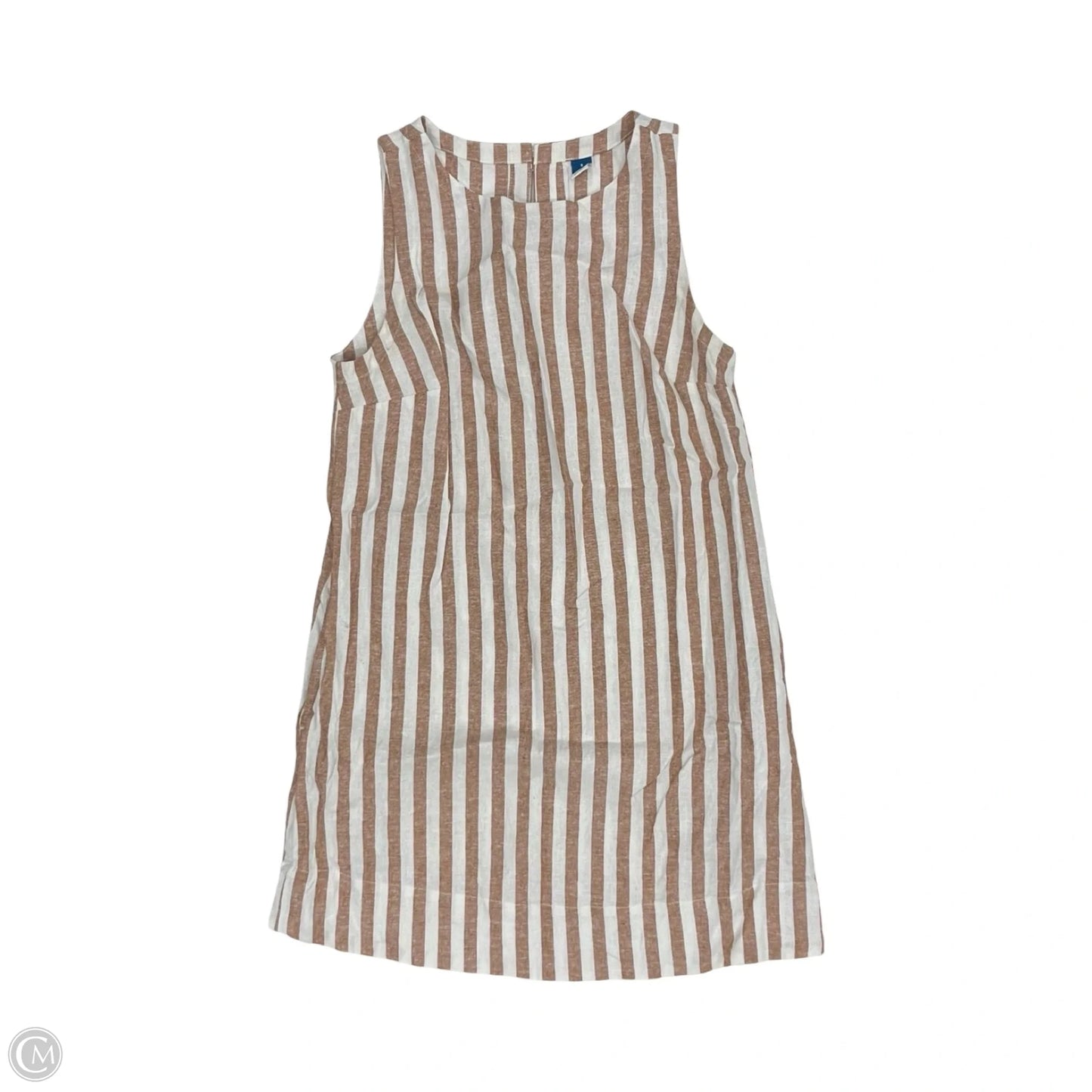 Dress Casual Short By Old Navy In Tan & White, Size: S
