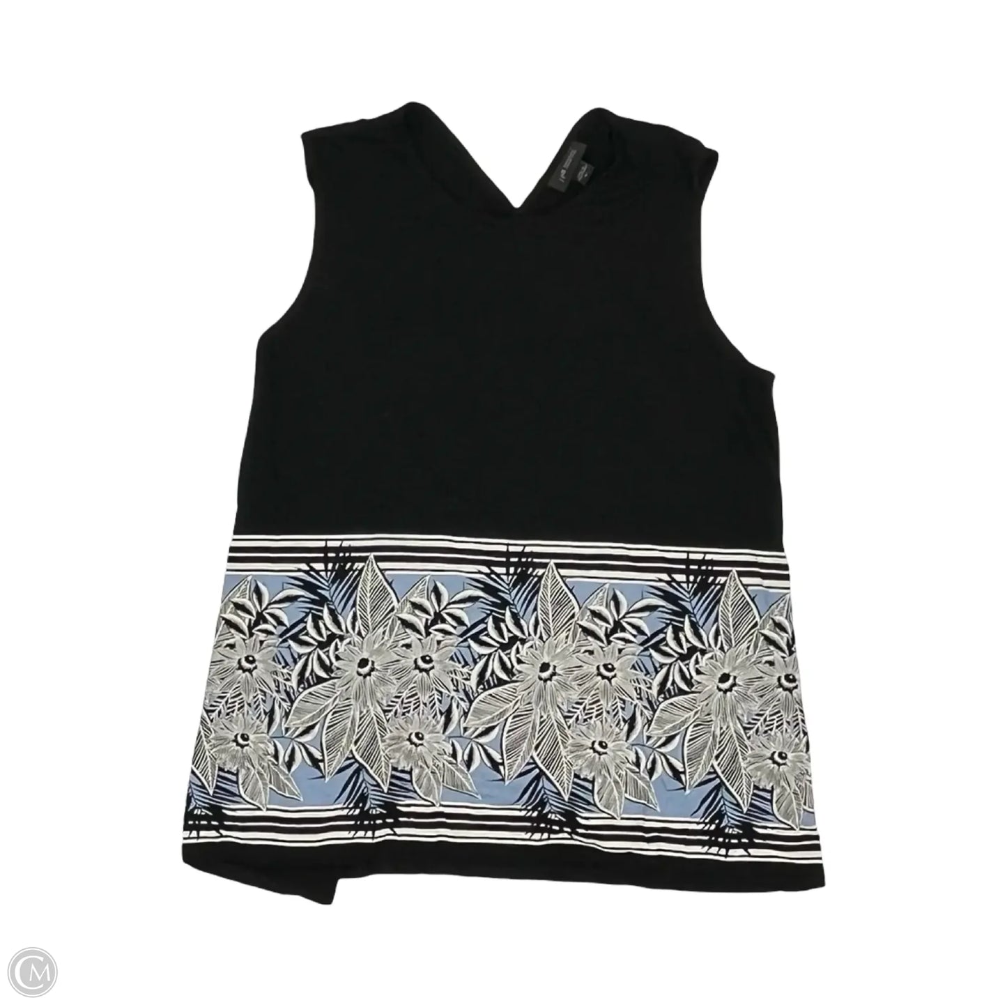 Top Sleeveless By J. Jill In Black, Size: M
