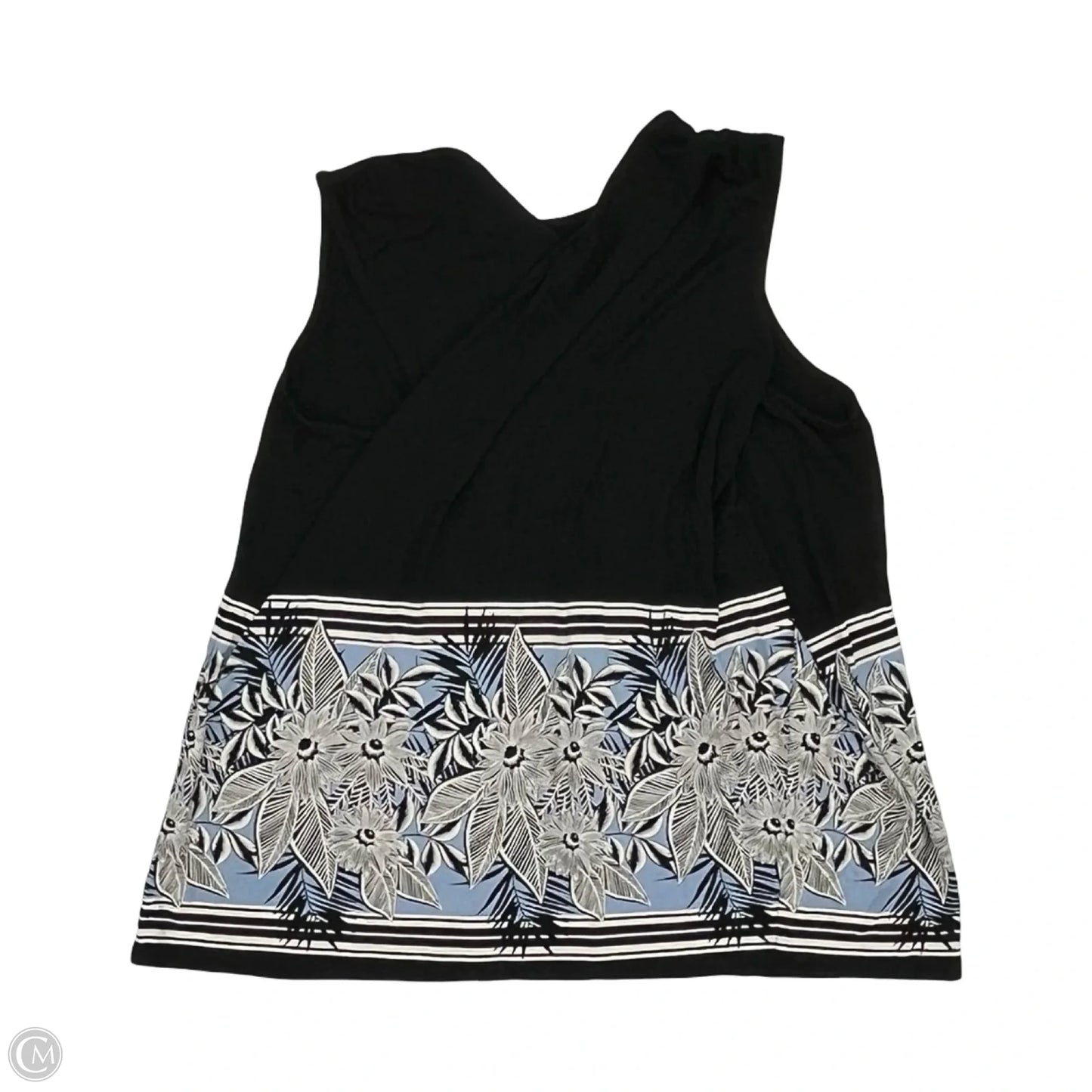Top Sleeveless By J. Jill In Black, Size: M