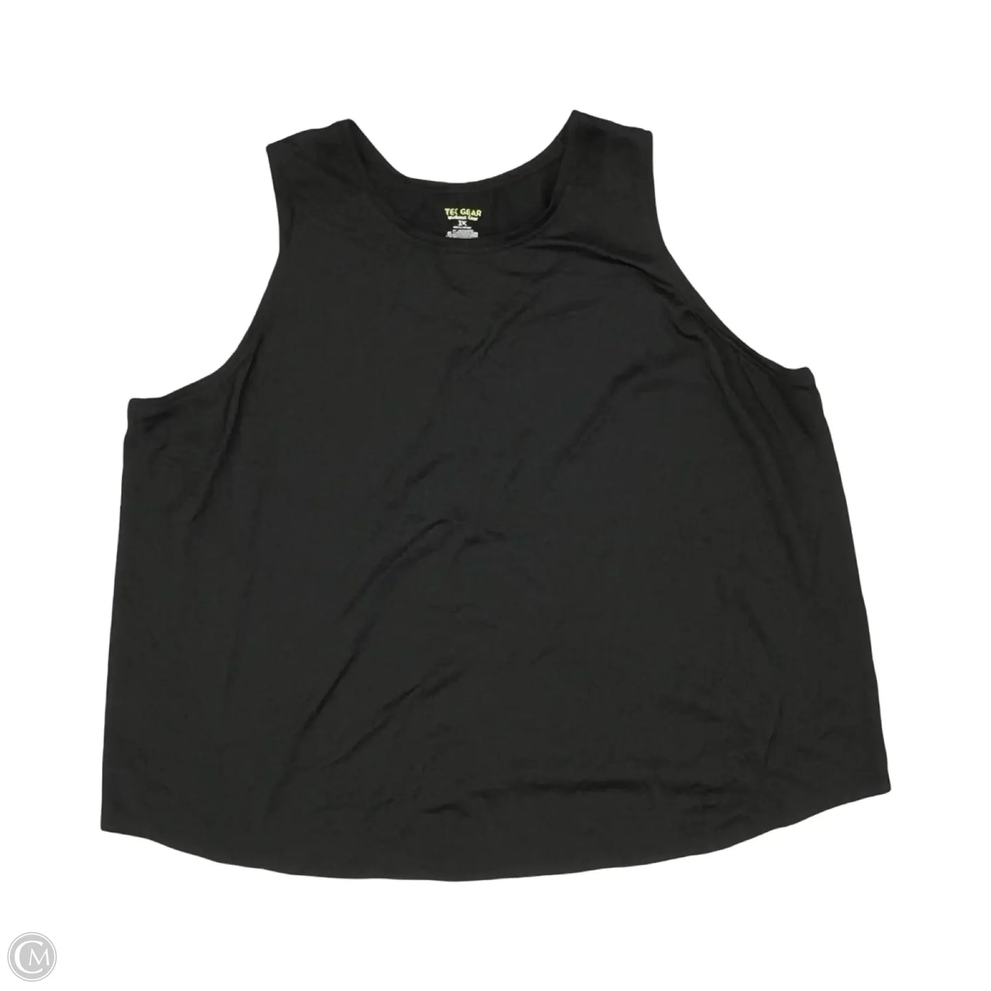 Athletic Tank Top By Tek Gear In Black, Size: 3x