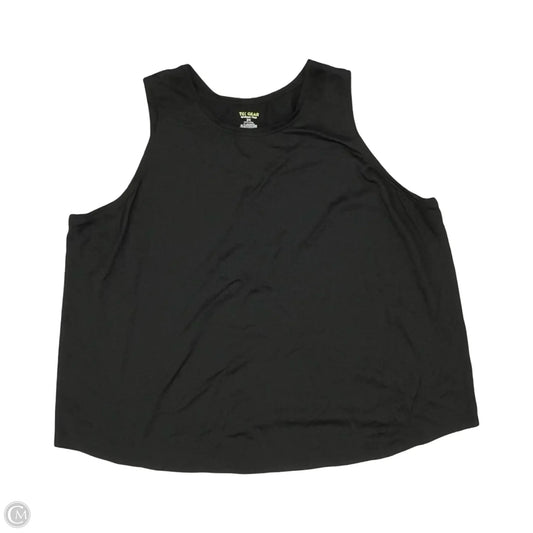 Athletic Tank Top By Tek Gear In Black, Size: 3x