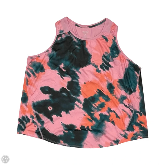 Athletic Tank Top By Tek Gear In Multi-colored, Size: 3x