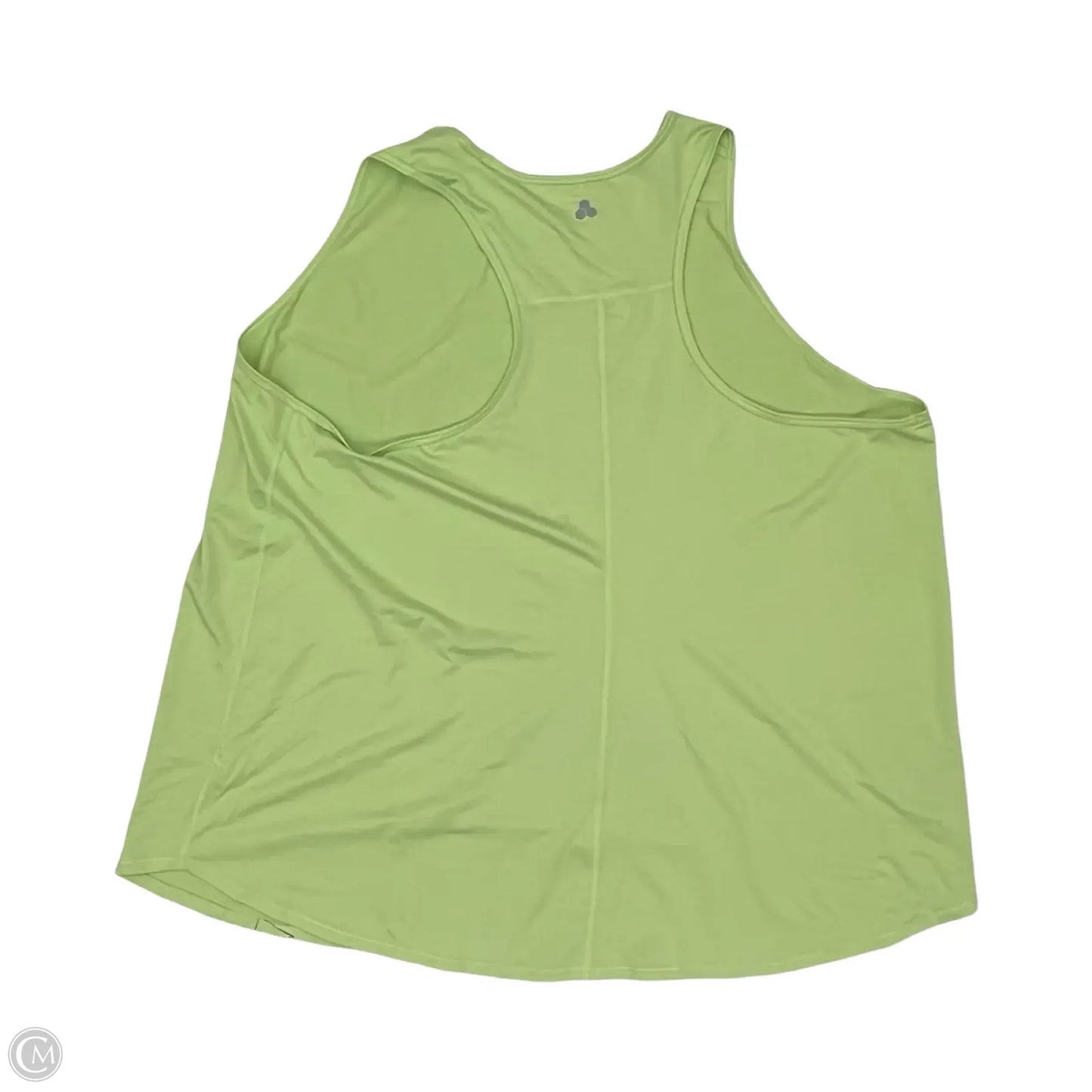 Athletic Tank Top By Clothes Mentor In Green, Size: 3x