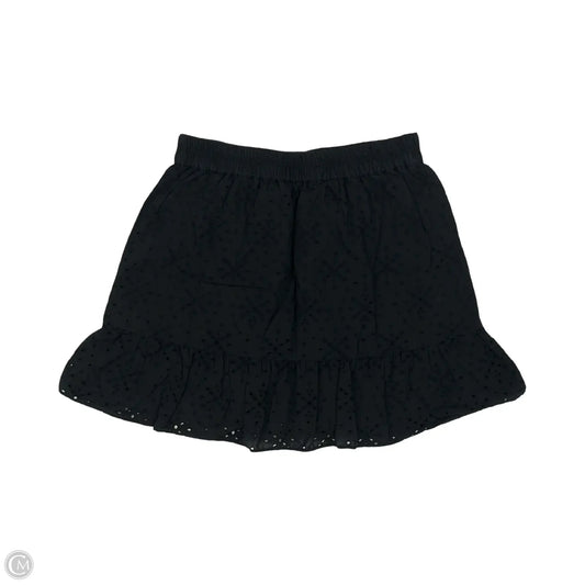Skirt Mini & Short By Loft In Black, Size: L