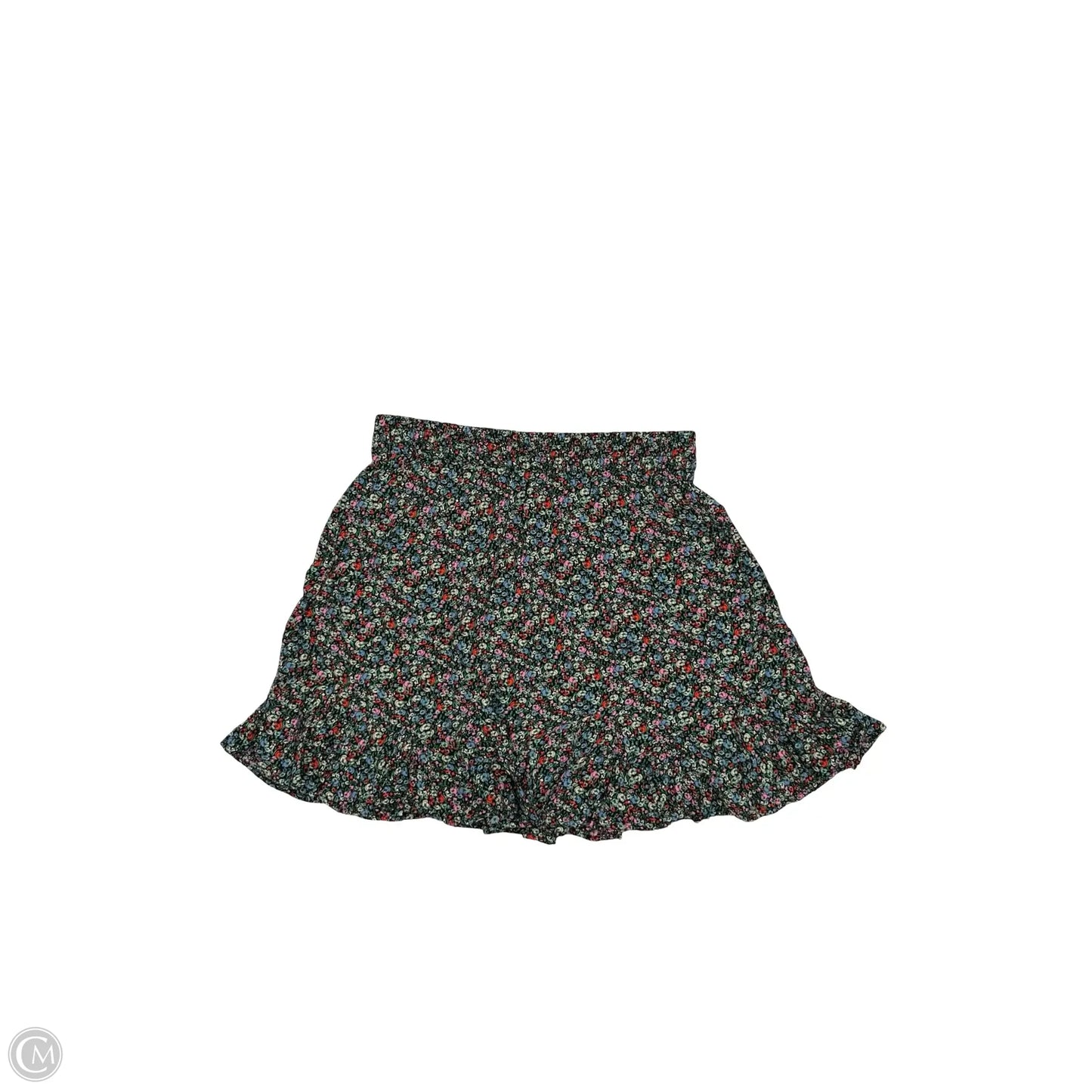 Skirt Mini & Short By Loft In Floral Print, Size: L
