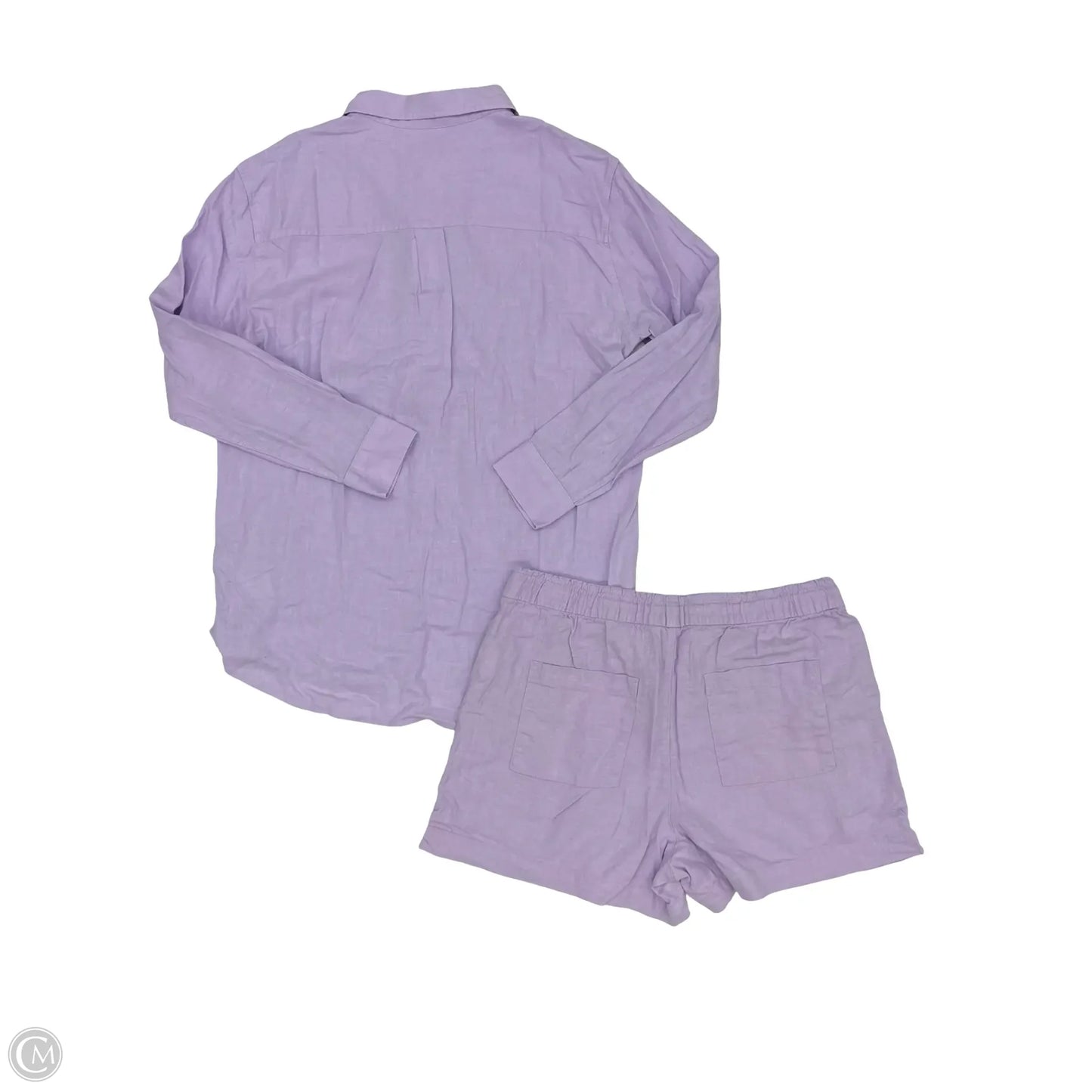 Shorts Set By Gap In Purple, Size: M