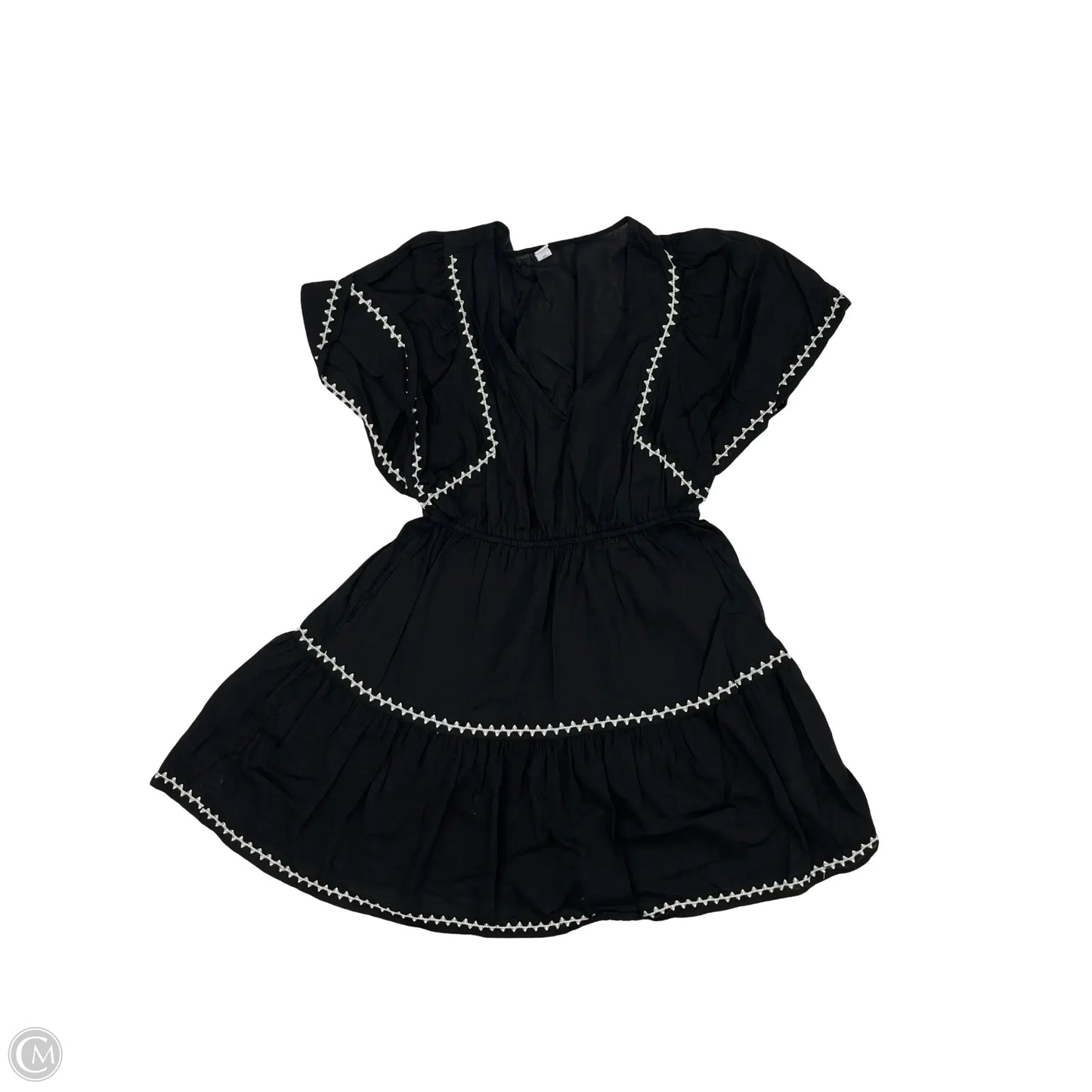 Dress Casual Short By Old Navy In Black & White, Size: M