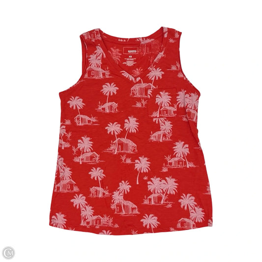 Tank Top By Sonoma In Red, Size: Xs