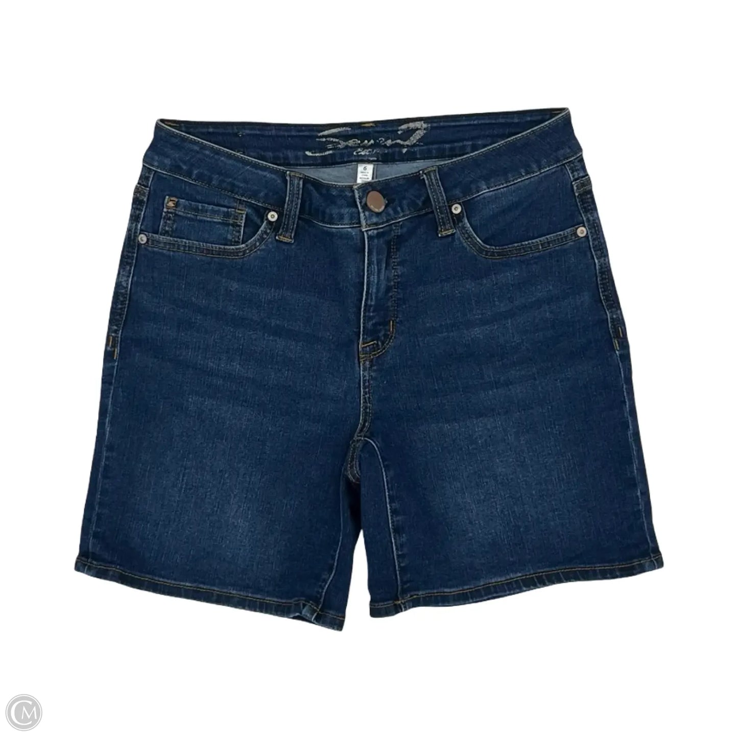 Shorts By Seven 7 In Blue Denim, Size: 6