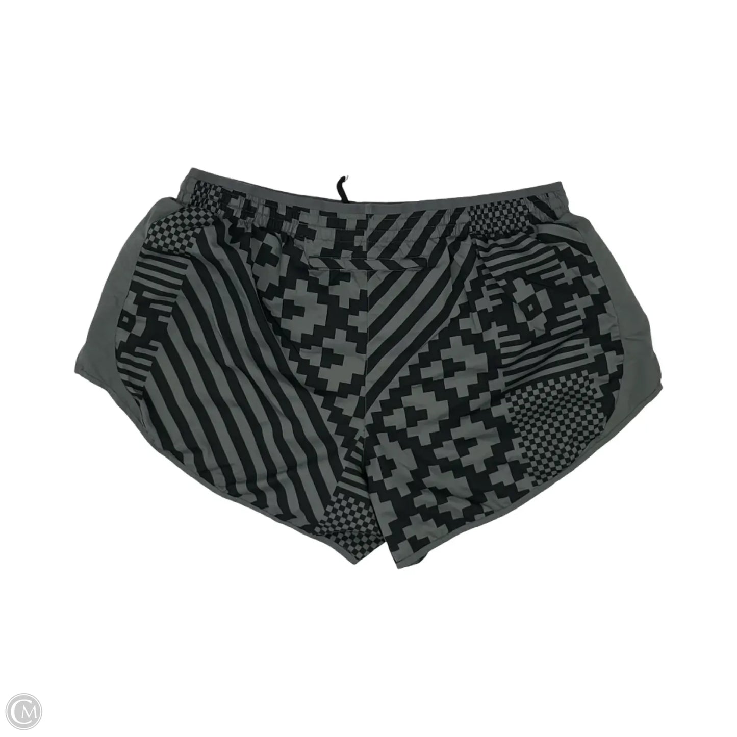 Athletic Shorts By Nike Apparel In Black & Grey, Size: Xl