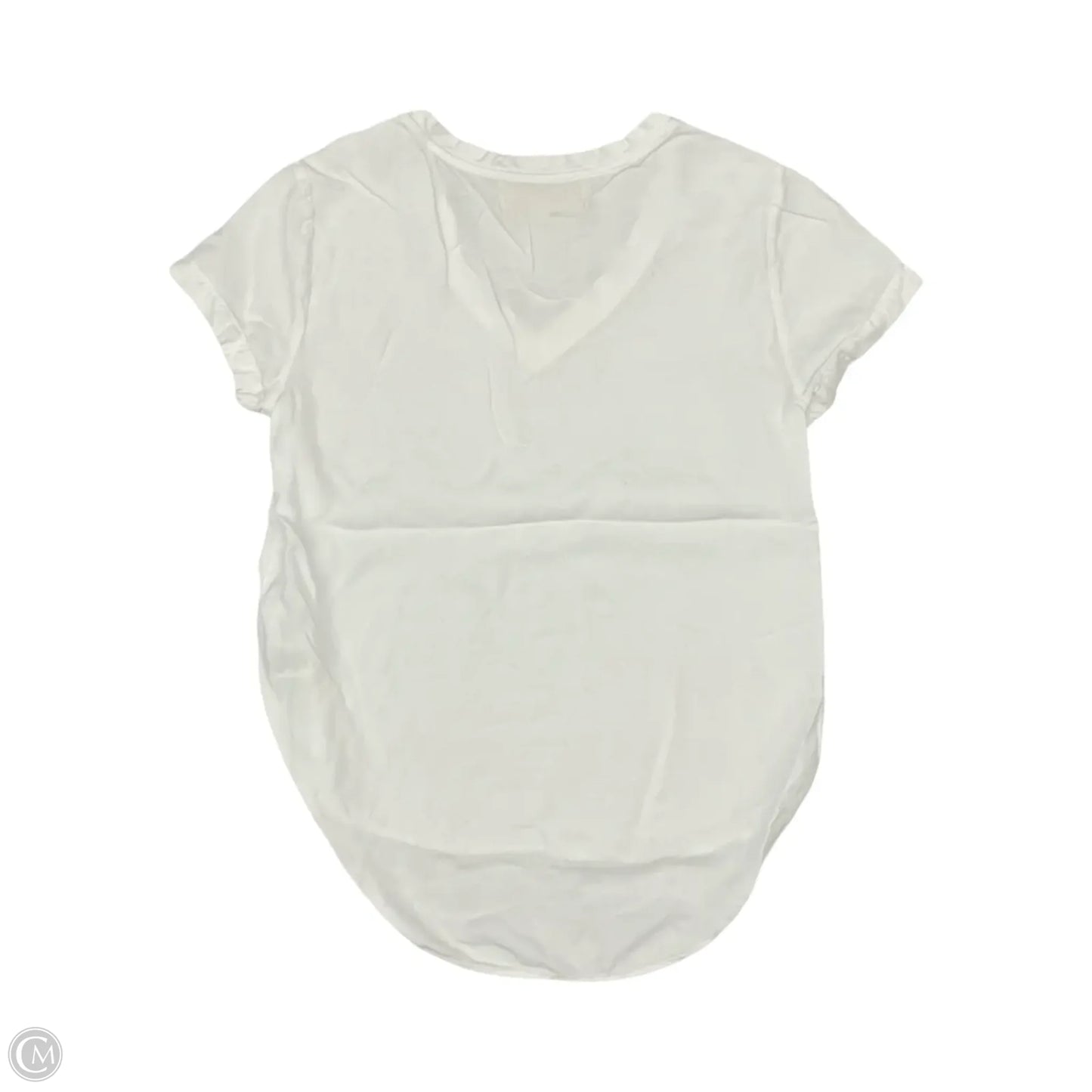 Blouse Short Sleeve By Cloth & Stone In White, Size: Xs