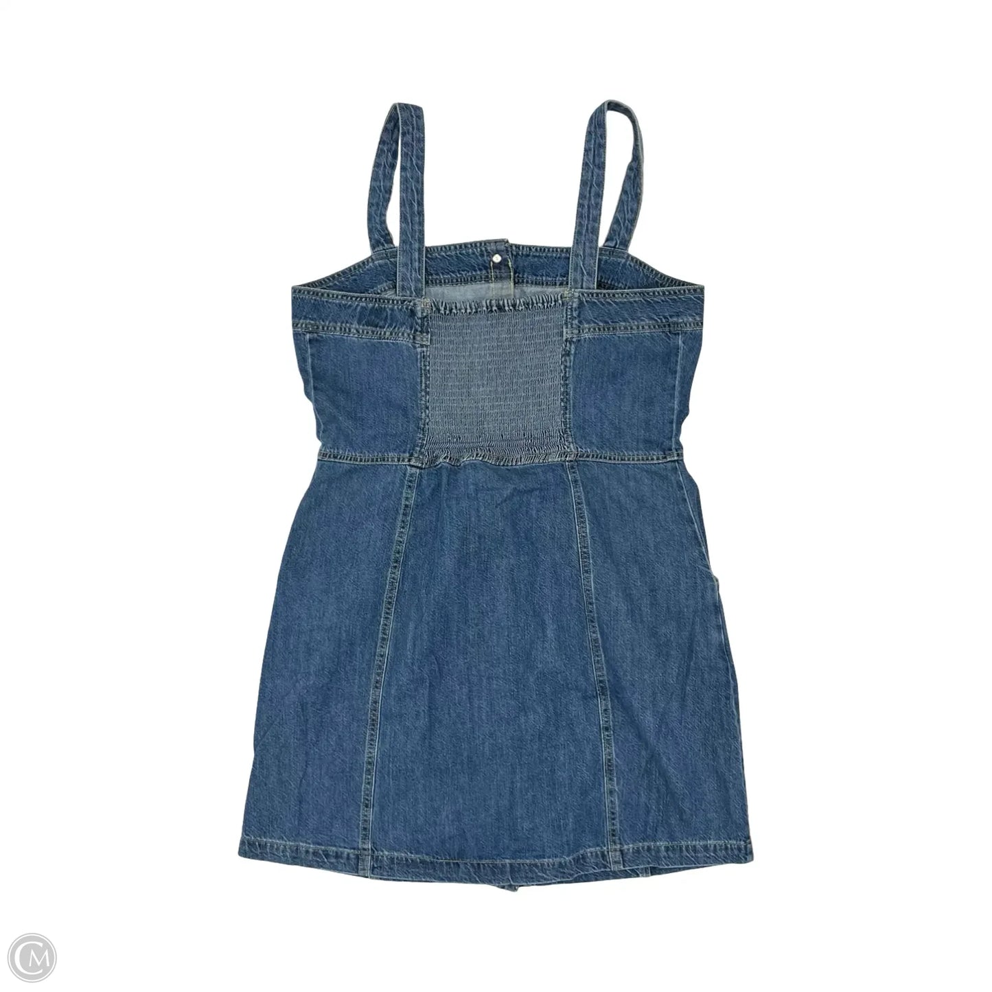 Dress Casual Short By Levis In Blue Denim, Size: L