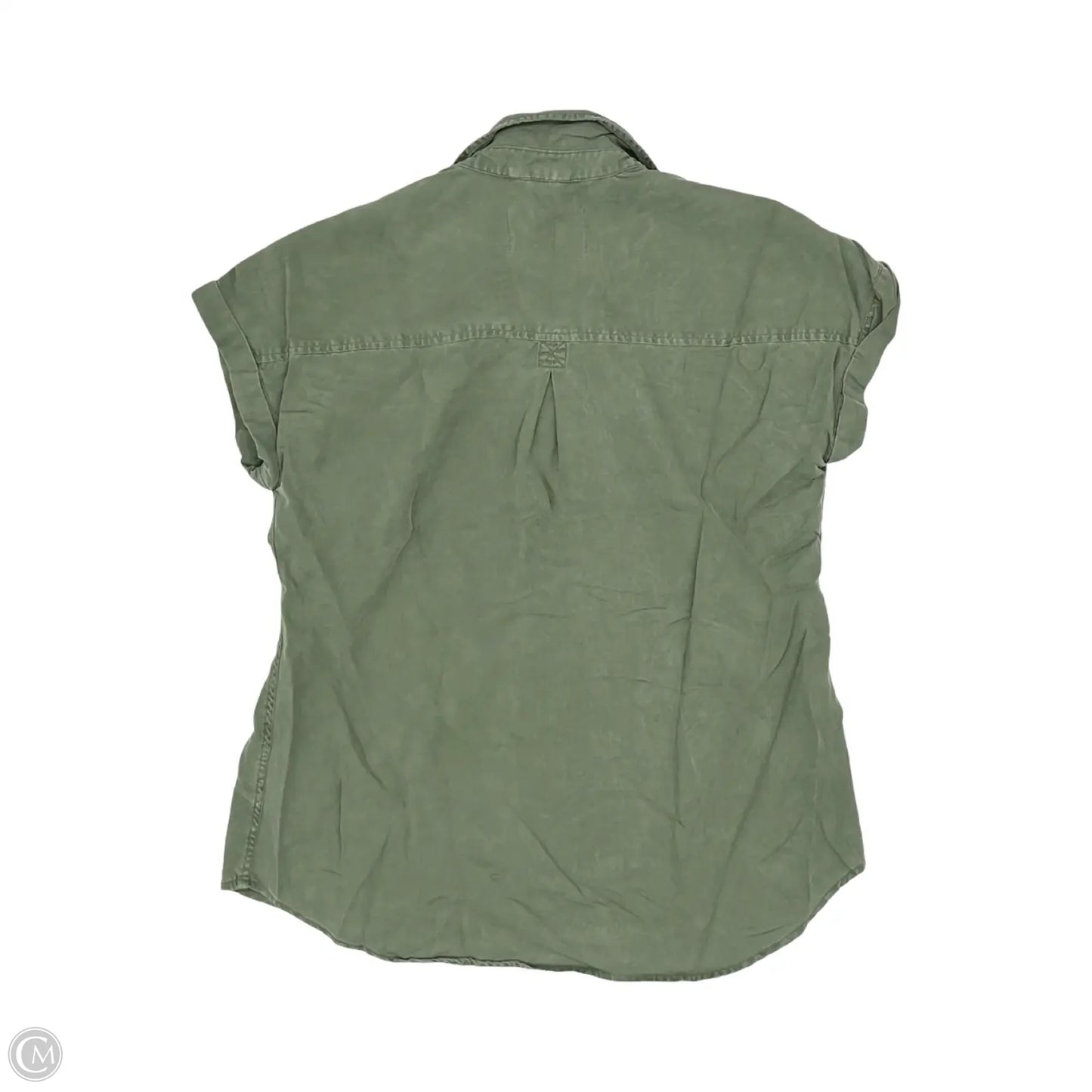 Blouse Short Sleeve By Pistola In Green, Size: M