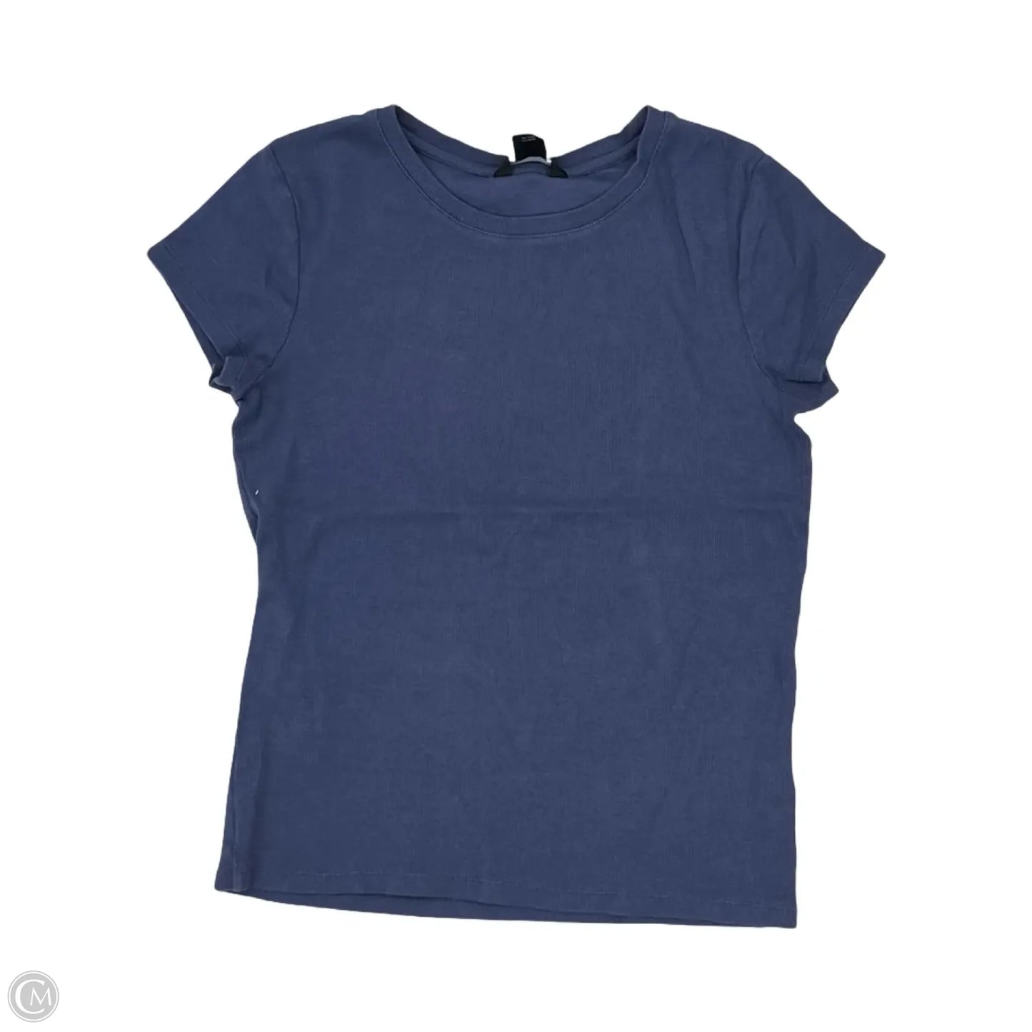 Top Short Sleeve Basic By Club Monaco In Blue, Size: L