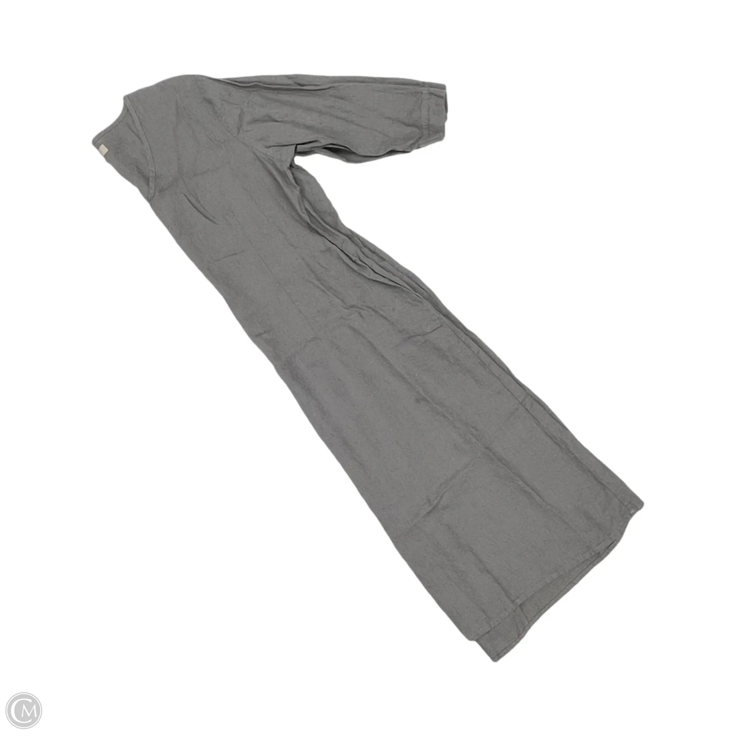 Dress Casual Midi By Flax In Grey, Size: L