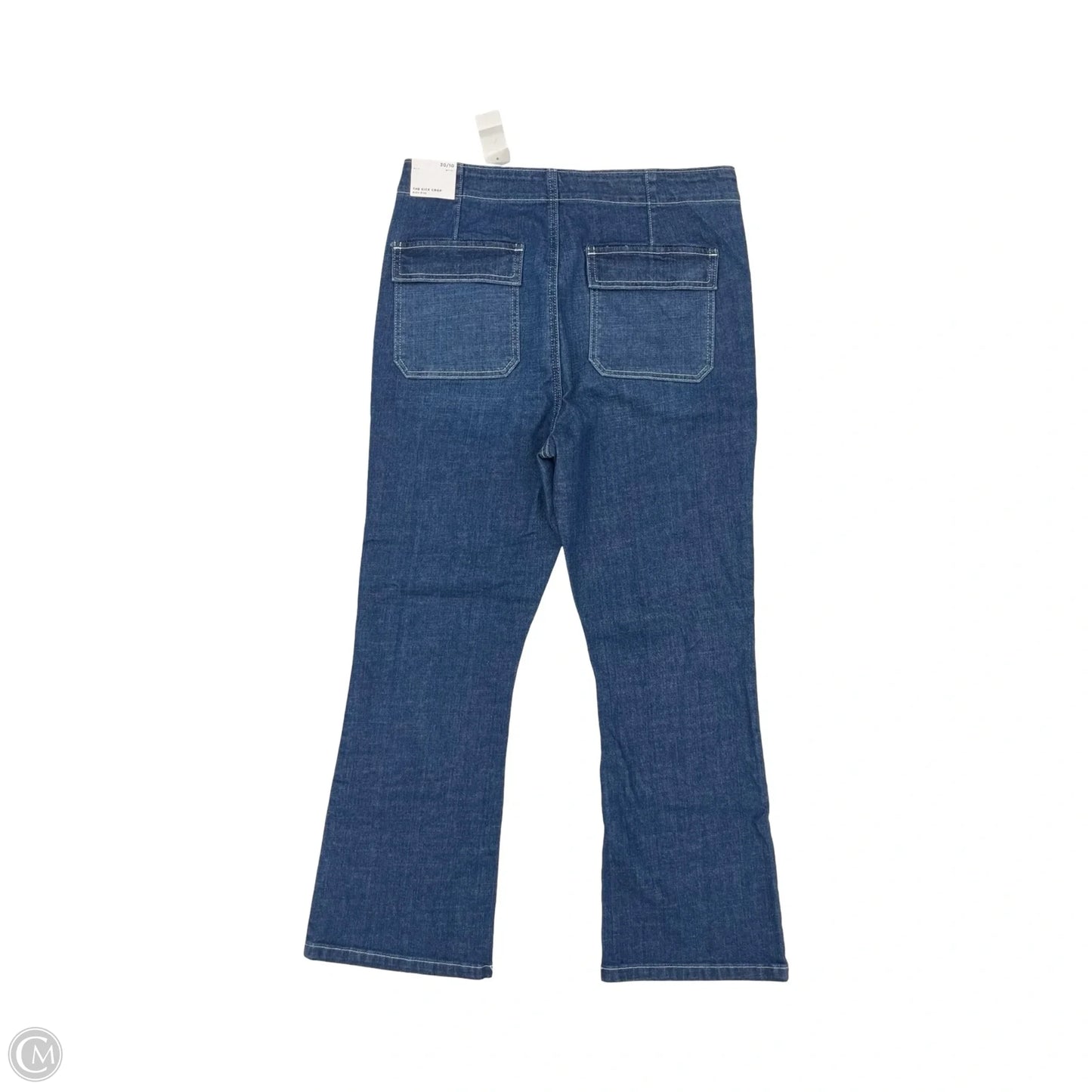 Jeans Straight By Loft In Blue Denim, Size: 10