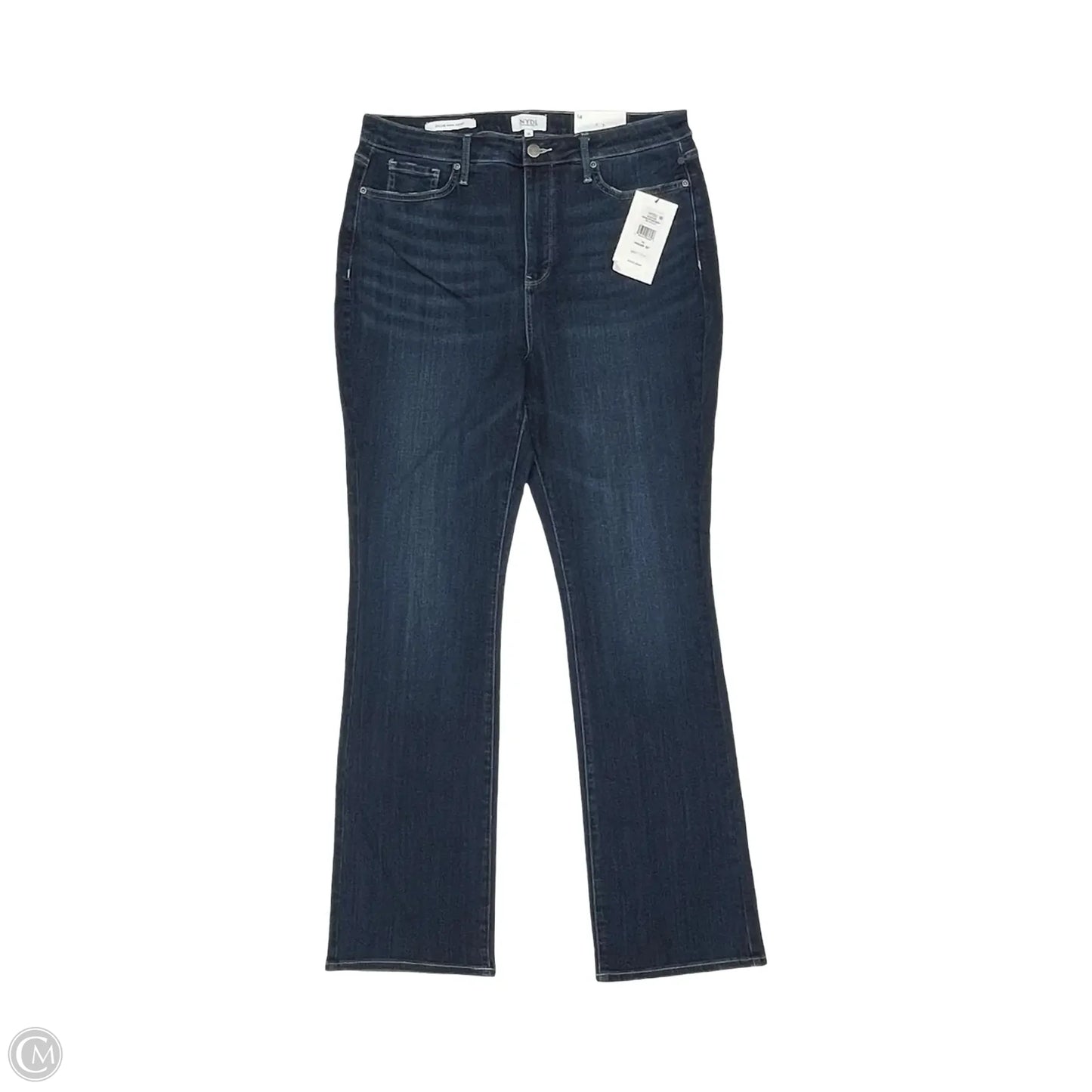 Jeans Boot Cut By Not Your Daughters Jeans In Blue Denim, Size: 14