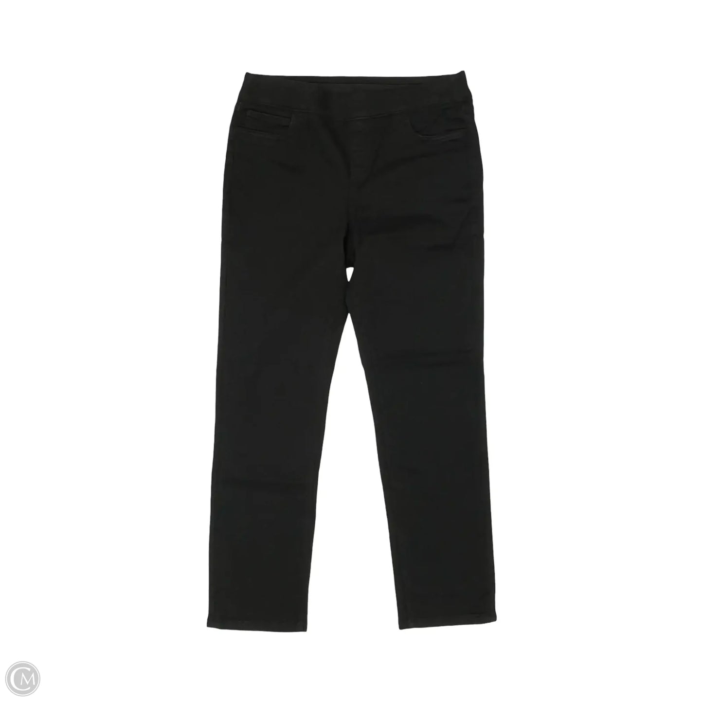 Jeans Skinny By D&co. In Black Denim, Size: M