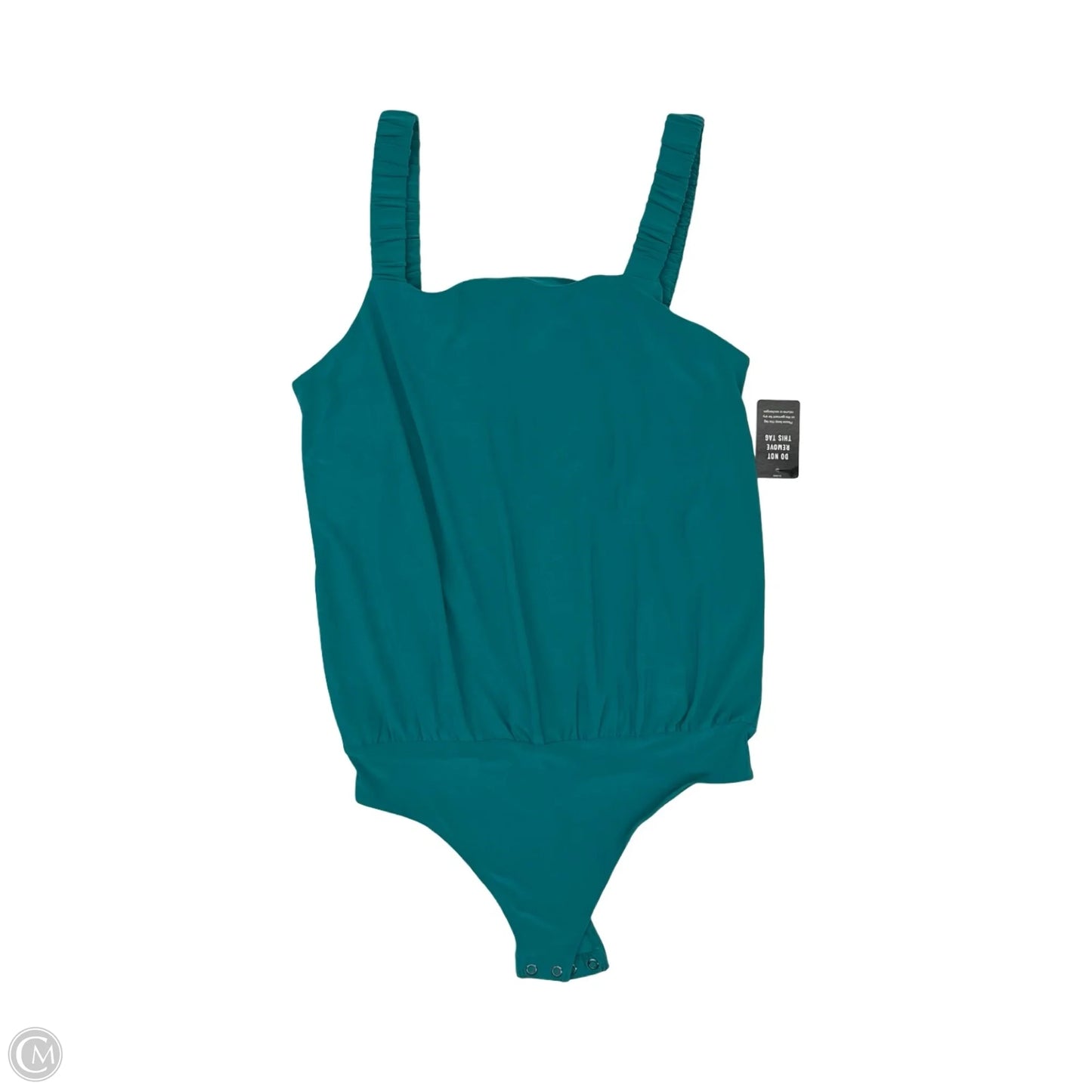 Bodysuit By Express In Teal, Size: S